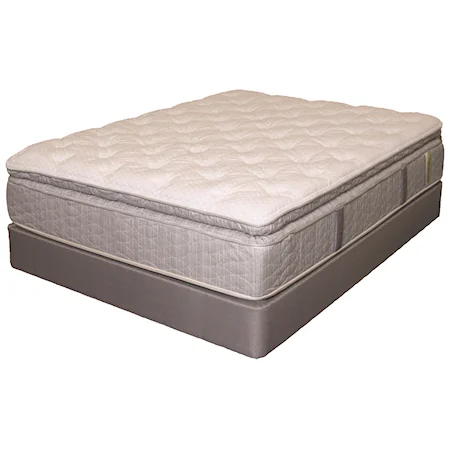 Full Super Pillow Top Mattress and Box Spring